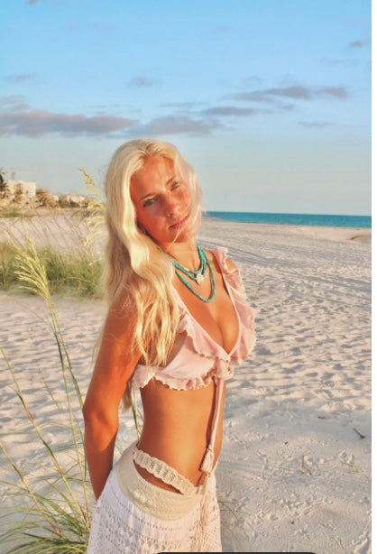 Sunset Scallop Necklace