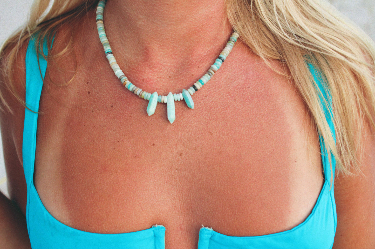 Blue Jupiter Necklace