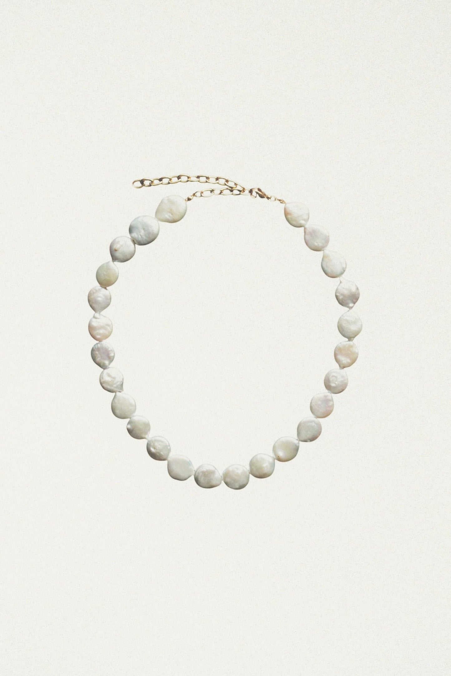 Coin Pearl Necklace